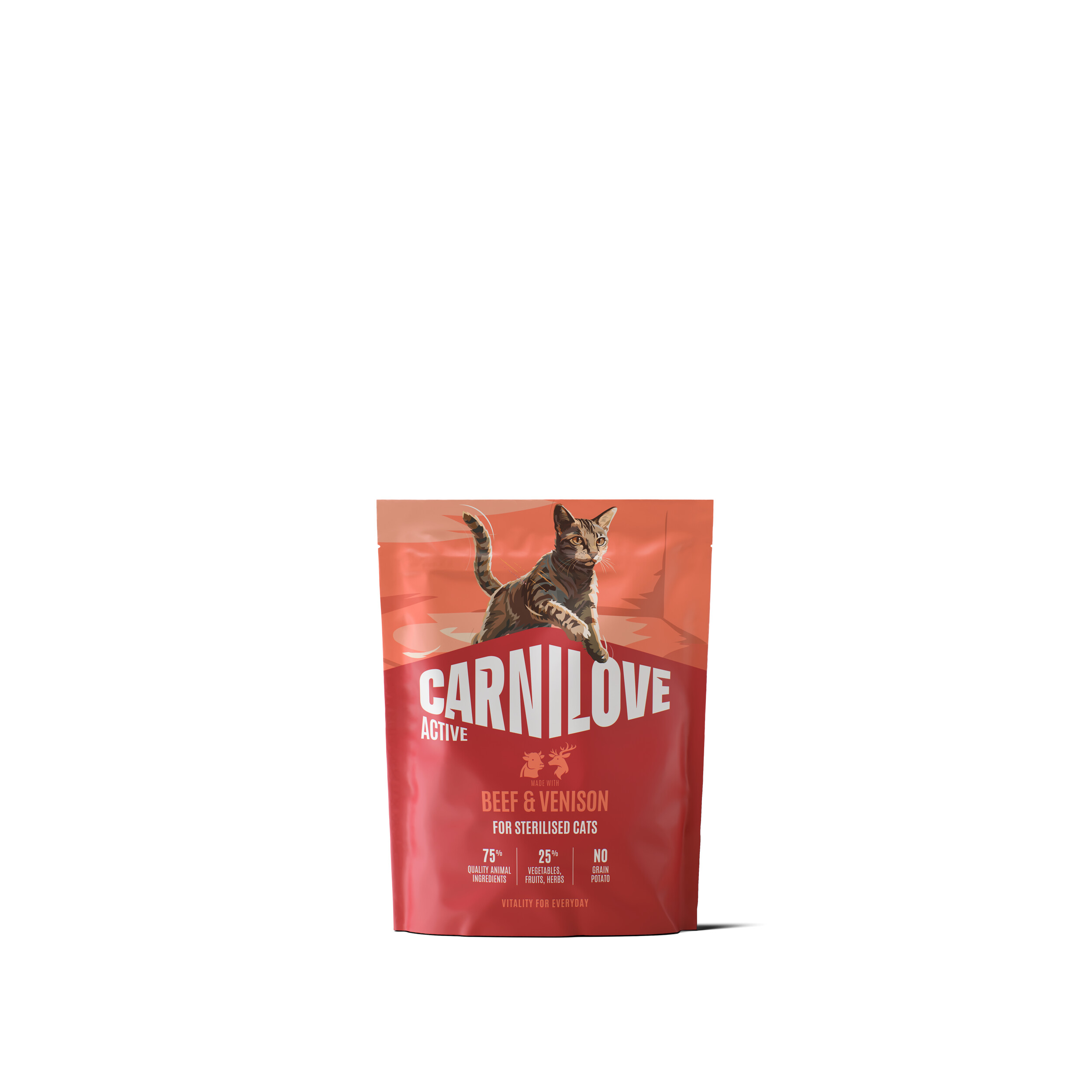Carnilove Active Beef & Venison Adult Sterilised kassitoit 0,4kg