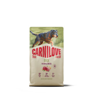 Carnilove True Fresh Duck Adult Small Breed koeratoit 4kg