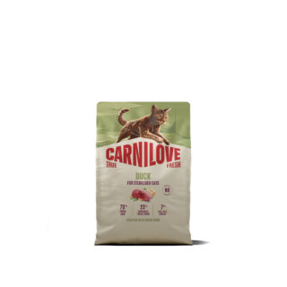 Carnilove True Fresh Duck Adult Sterilised kassitoit 2kg