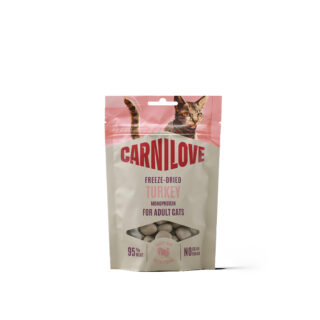 Carnilove külmkuivatatud maius Turkey kassidele 40g