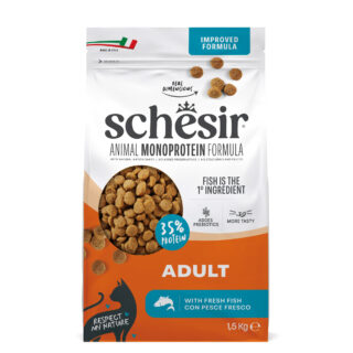 Schesir Animal Monoprotein kalaga 1.5kg kuivtoit kassidele