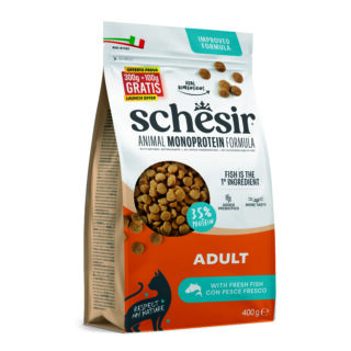 Schesir Animal Monoprotein kalaga 400g kuivtoit kassidele