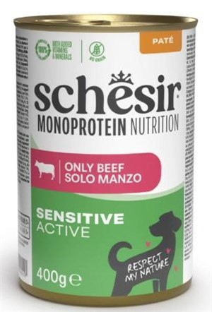 Schesir Monoprotein Active veiselihaga 400g märg toit koertele