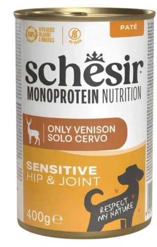 Schesir Monoprotein Hip & Joint hirvelihaga 400g märg toit koertele