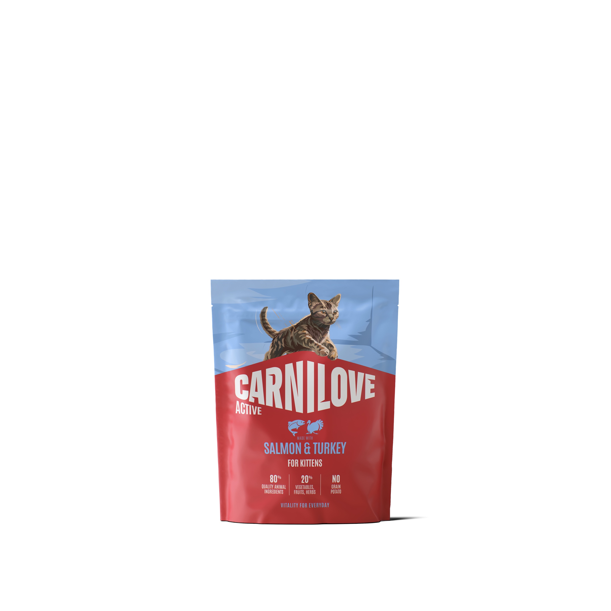 Carnilove Active Salmon & Turkey Kitten kassitoit 0,4kg