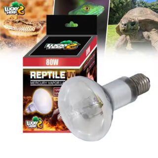 Terraariumi lamp Lucky Herp UVB Mercury Vapor Coated R80 80W