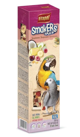 Maius suurtele papagoidele SMAKERS XXL Tropicana 250g