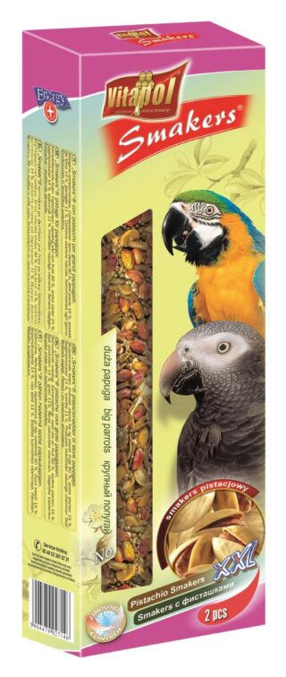 Maius suurtele papagoidele SMAKERS XXL Pistachio 250g