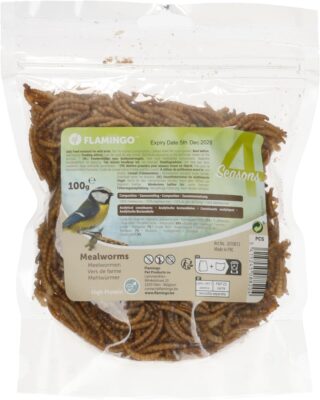 Flamingo kuivatatud jahuussid metslindudele 100g