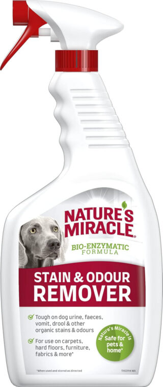 Nature’s Miracle pleki- ja lõhnaeemaldaja koertele 709ml