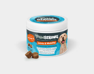 PAWSTRONG KOERA NÄRIMISTABLETT JOINTS & MOBILITY N120