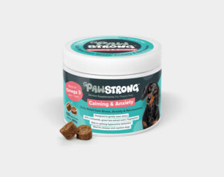 PAWSTRONG KOERA NÄRIMISTABLETT CALMING & ANXIETY N120
