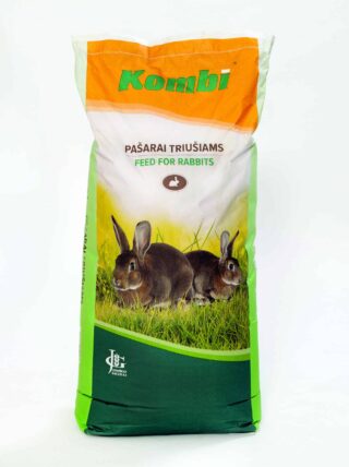 Kombi täissööt noortele ja täiskasvanud küülikutele fütobiootikumidega 10kg