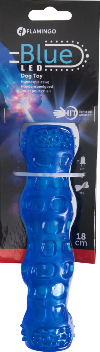 Flamingo koeralelu LED valgusega pulk 18cm