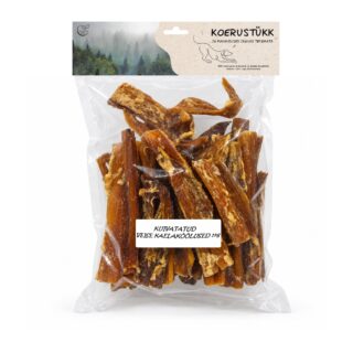 Koerustükk kuivatatud veise kaelakõõlused koerale 1kg