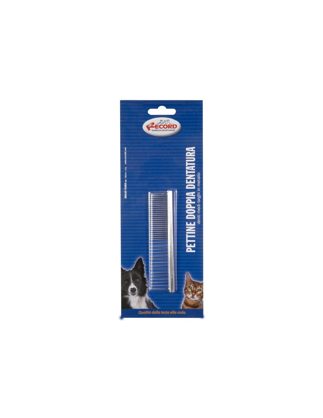 Record metallist kamm 12 x 3cm