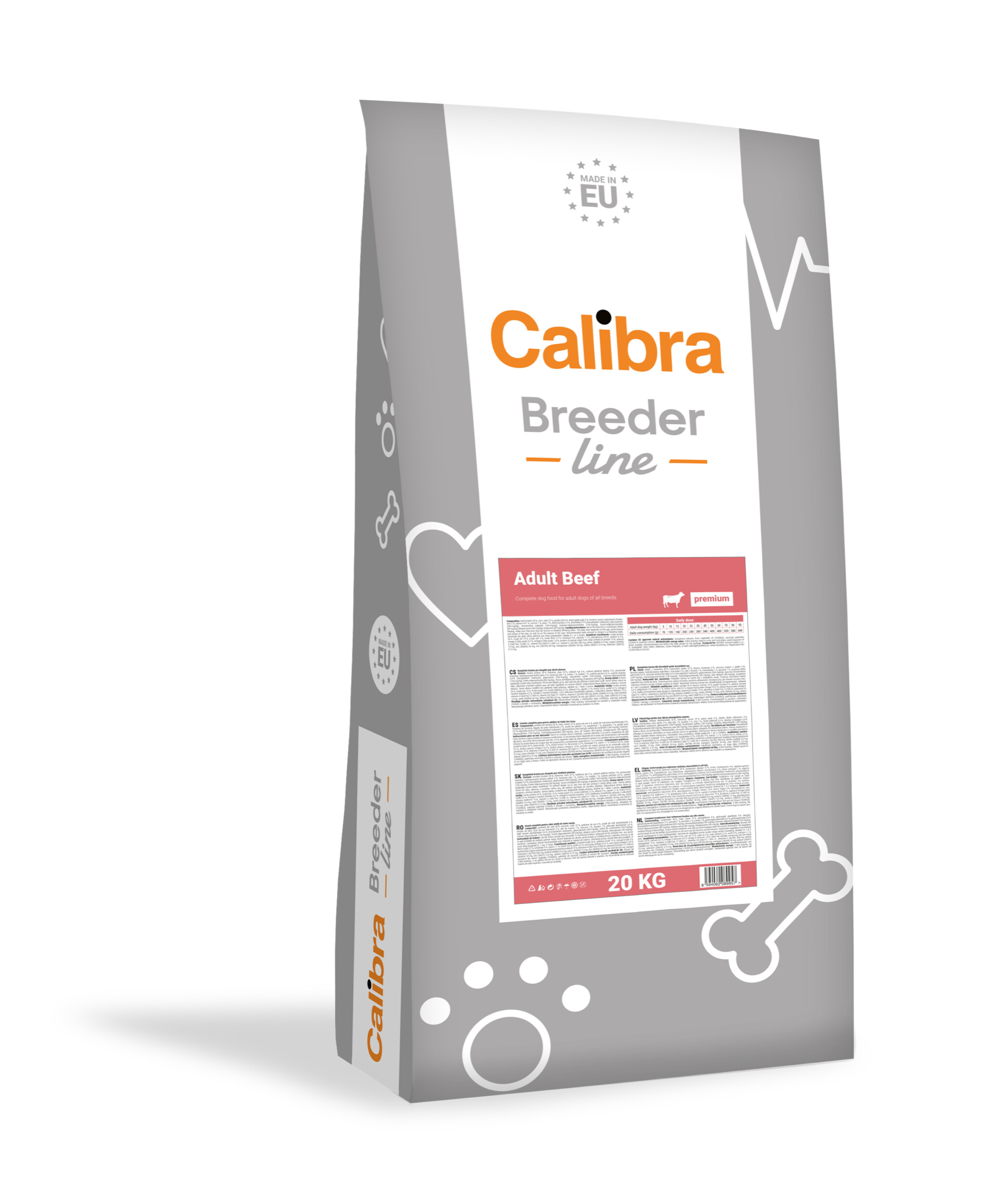 Calibra Breeder Line Premium Adult Beef koeratoit 20kg