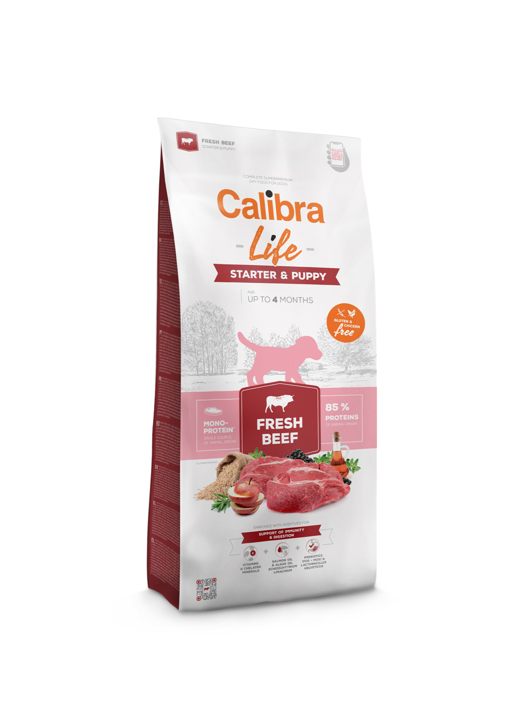 Calibra Life Starter & Puppy Fresh Beef koeratoit 750g