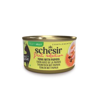 Schesir Fruit Selection tuunikala ja papaiaga tarretises 75g kassikonserv