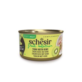 Schesir Fruit Selection tuunikala ja kiiviga tarretises 75g kassikonserv